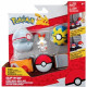 Ceinture Clip 'N' Go BANDAI - Pokémon - Flambino - 1 Quick Ball, 1 Premier Ball et 1 figurine 5 cm