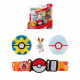 Ceinture Clip 'N' Go BANDAI - Pokémon - Flambino - 1 Quick Ball, 1 Premier Ball et 1 figurine 5 cm