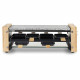 H.KoeNIG WOD12 - Raclette et pierre a cuire 8 pers design bois