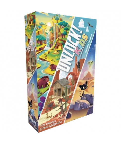 Unlock! Kids Histoires Epoques  - Asmodee - Jeu de société