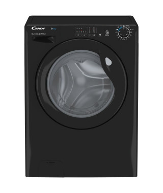 Lave linge hubot CANDY Easy  EY 1291DBBE/1-S - 9 kg - L60cm - 1200 trs - Classe D - Noir