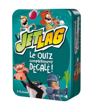 Jet Lag | Jeu de société | a partir de 12 ans | 3 a 8 joueurs | 20 minutes | Cocktail Games