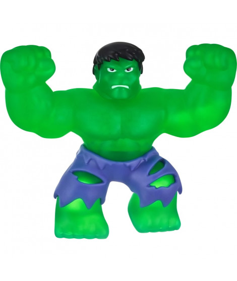 Figurine Hulk S3 - MOOSE TOYS - 11 cm - Goo Jit Zu Marvel - Vert et bleu