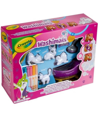 Washimals Coffret mes animaux a colorier - CRAYOLA