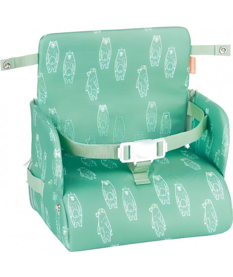 THERMOBABY Edgar rehausseur et marche pied - Vert emeraude