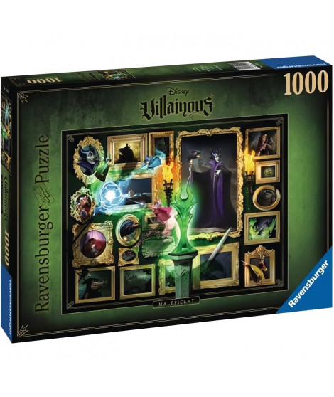 Puzzle 1000 pieces Disney Villainous - Maléfique Ravensburger - Collection Disney Villainous - Des 14 ans