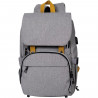 BABY ON BOARD Sac a dos a langer FREESTYLE yellowstone - gris/moutarde