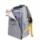 BABY ON BOARD Sac a dos a langer FREESTYLE yellowstone - gris/moutarde