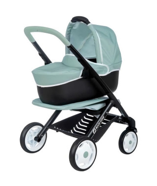 Poussette Maxi-Cosi 3 en 1 - Smoby - Nacelle amovible - Roues multidirectionnelles