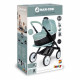 Poussette Maxi-Cosi 3 en 1 - Smoby - Nacelle amovible - Roues multidirectionnelles