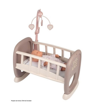 Berceau a barreaux Baby Nurse Smoby - BN BERCEAU A BARREAUX - Pour poupon jusqu'a 42 cm