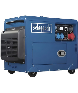 Groupe électrogene diesel AVR SCHEPPACH SG5200D - 4200W / 5000 W - 7,7 PS