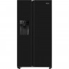 Réfrigérateur américain Hisense - RS650N4AB1 - 2 portes - 499L (334L+165L) - L91cmxH179cm - Noir