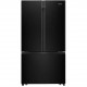 Réfrigérateur HISENSE - RF750N4ABF - Multi-portes - 600L (423L + 177L) - L 91 cm x H 178 cm - Noir