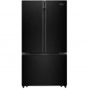 Réfrigérateur HISENSE - RF750N4ABF - Multi-portes - 600L (423L + 177L) - L 91 cm x H 178 cm - Noir