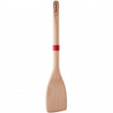 TEFAL Spatule a angle Ingenio - Bois hetre et silicone platinium - 33 cm