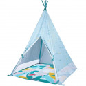 Badabulle Tipi Jungle pour Enfant Anti-UV FPS 50+ Matelas Waterproof Evolutif 100x100x120cm