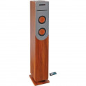 Tour de son Lecteur CD Bluetooth INOVALLEY HP34-CD-WOOD - 100W - USB - Bois et gris