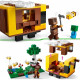 LEGO Minecraft 21241 La Cabane Abeille, Jouet, Ferme avec Maison, Zombie et Figurines Animaux