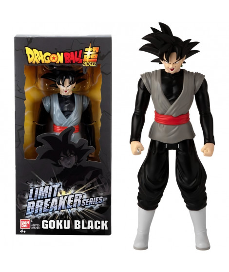 Figurine géante Goku Black Limit Breaker - BANDAI - Dragon Ball Super - Noir, gris et blanc