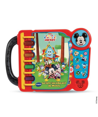 Livre-Jeu Educatif de Mickey - VTECH - Bleu - Pour Enfant de 3 ans et plus