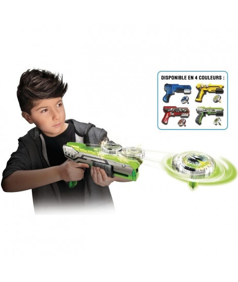 Blaster et toupie SPINNER M.A.D. - Single Blaster - Vert - A partir de 5 ans - Garantie 2 ans