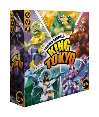 Iello - King of Tokyo - Jeu de société - jeu de réflexion