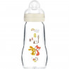 MAM Biberon Verre +0m Hérisson Blanc 260ml