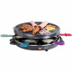 LIVOO - Appareil a raclette 6 personnes noir