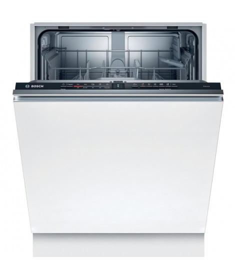 Lave-vaisselle tout intégrable BOSCH SMV2ITX18E SER2 - 12 couverts - L60cm - Noir - Induction - 48 dB