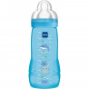 MAM Easy Active 2eme Âge Biberon +6m Bleu 330ml