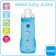 MAM Easy Active 2eme Âge Biberon +6m Bleu 330ml