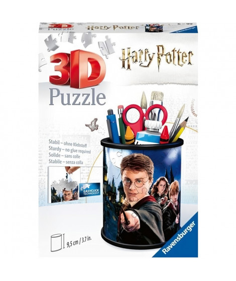 Puzzle 3D Pot a crayons Harry Potter - Ravensburger - Sans colle - 54 pieces - Des 6 ans