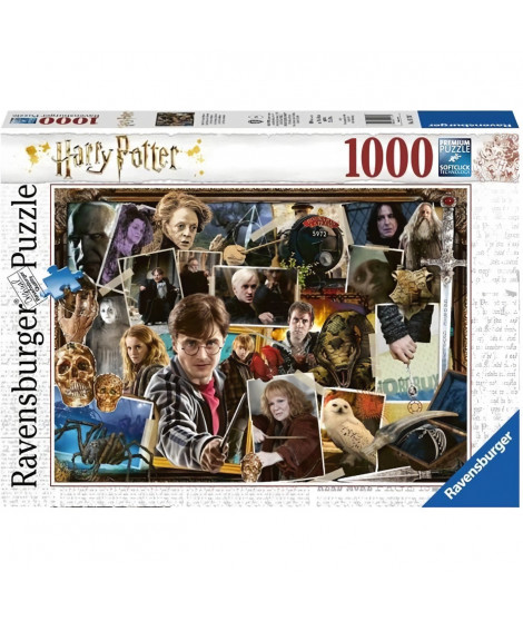 Puzzle Harry Potter contre Voldemort - Ravensburger - 1000 pieces - Pour adultes et enfants des 12 ans