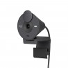 Logitech Brio 300 Webcam Full HD avec confidentialité, micro a réduction de bruit, USB-C - Graphite