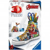 Puzzle 3D Sneaker Avengers - Ravensburger - Pot a crayons 108 pieces - Des 8 ans