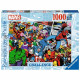 Puzzle 1000 pieces - Ravensburger - Challenge Puzzle Marvel - Mixte - A partir de 14 ans