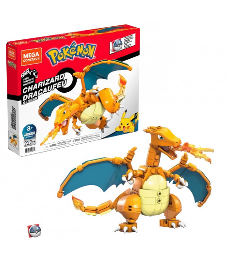 Mega Construx - Pokémon - Dracaufeu - jouet de construction - 8 ans et +