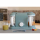 BEABA, Babycook Duo, Robot bébé 4 en 1, Cuiseur, Mixeur, Contenance XXL 2200 ml - Eucalyptus