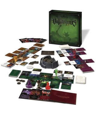 DISNEY VILLAINOUS - Ravensburger - Jeu de stratégie famille - immersif et diabolique - 2 a 6 joueurs - Des 10 ans