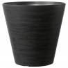 DEROMA Pot de fleurs a reserve d'eau Save R Nero - 20 cm