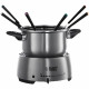 Fondue - RUSSELL HOBBS - Fiesta 22560-56 - 1200W - 6 personnes - Inox compatible lave-vaisselle