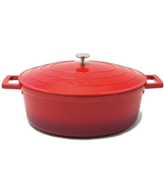 Cocotte ovale NUAGE + couvercle - 6,6 Lt 32 x 25 cm