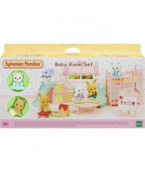 Figurines miniatures - SYLVANIAN FAMILIES - La salle de jeu des bébés et figurines