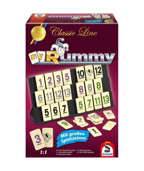 MyRummy - Jeu de société - SCHMIDT AND SPIELE