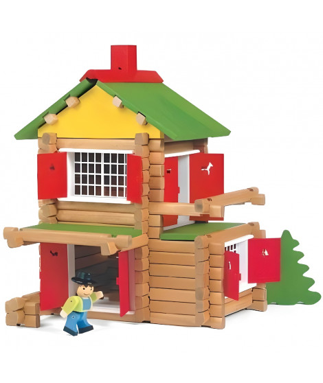 JEUJURA - Mon Chalet en Bois, 135 pieces