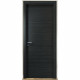 OPTIMUM Bloc Porte ajustable décor chene foncé MILANO - 204 x 83 cm - Droit