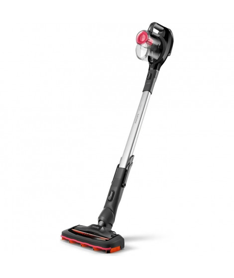 PHILIPS FC6722/01 SPEEDPRO Aspirateur balai sans fil - 18 V - 30 min d'autonomie - Brosse aspiration 180° - Noir