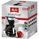 Cafetiere filtre MELITTA Easy Top II 1023-04 - 1050 W - Noir - 10 tasses