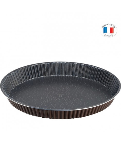 TEFAL J1608202 SUCCESS Moule a tarte 24cm, Revetement antiadhésif sain, Démoulage parfait, Cuisson parfaite, Aluminium recyclé